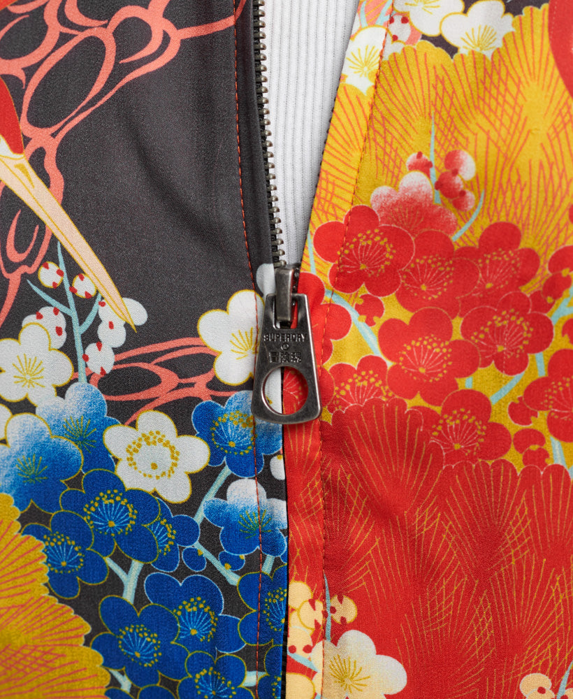 Vintage Printed Suikajan Jacket - Multi
