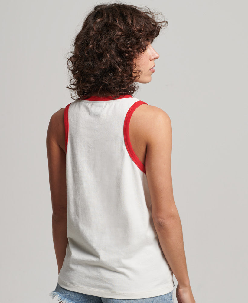 Vintage Roll With It Vest - White
