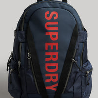 Mountain Tarp Graphic Backpack - Navy